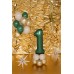 PartyDeco Цифра 1 бутылочно-зеленая (100см) УП PartyDeco Цифра 1 бутылочно-зеленая (100см) УП