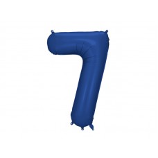 PartyDeco Цифра 7 синя наві (100см) УП