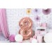 PartyDeco Цифра 8 рожеве золото (100см) УП PartyDeco Цифра 8 рожеве золото (100см) УП