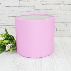 Капелюшна коробка РОЖЕВА 20смх18см