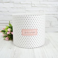 Капелюшна коробка LOVE YOURSELF 20смх18см