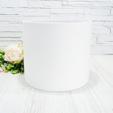 Капелюшна коробка БІЛА 20смх18см
