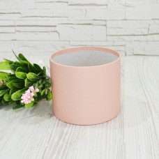 Капелюшна коробка 12смх10см ПЕРСИК