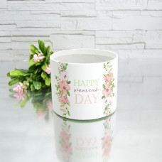 Капелюшна коробка 12смх10см HAPPY WOMENS DAY