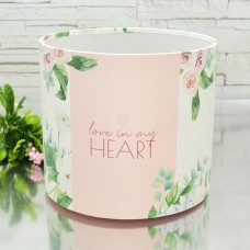 Капелюшна коробка 20смх18см  LOVE IN MY HEART
