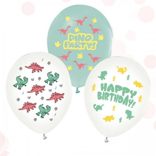 12" (30см) "Dino Party" (50шт) ТМ "Твоя Забава" 12" (30см) "Dino Party" (50шт) ТМ "Твоя Забава"