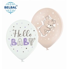 ММ 12" (30см) Hello Baby мишка (25 шт) BelBal