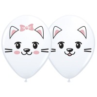 12" (30см) кулі з малюнком Милі кошенята (25шт)