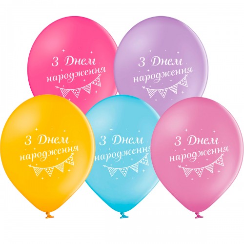 12" (30см) З ДН вимпел (Belbal) 25шт 12" (30см) З ДН вимпел (Belbal) 25шт