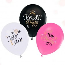 12" (30см) "Bride Party" асорті (50шт) ТМ "Твоя Забава"