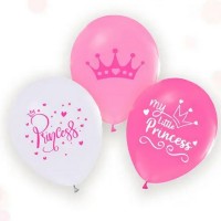 12" (30см) "Princess" ассорти (50шт) ТМ "Твоя Забава" 