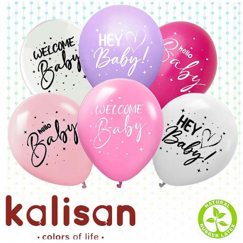 12" (30см) Hello Baby девочка (25 шт) Kalisan 12" (30см) Hello Baby девочка (25 шт) Kalisan