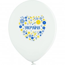 12" (30 см) "Україна" орнамент 25 шт (Belbal)