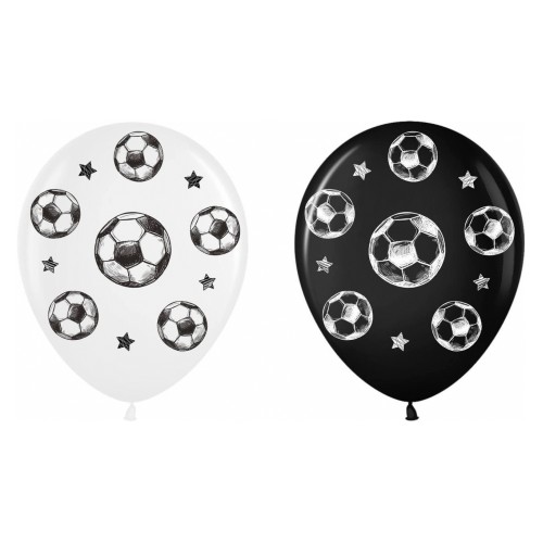 ММ 12" (30см) Футбольные мячи микс черн, бел (25 шт. 5ст) BelBal ММ 12" (30см) Футбольные мячи микс черн, бел (25 шт. 5ст) BelBal
