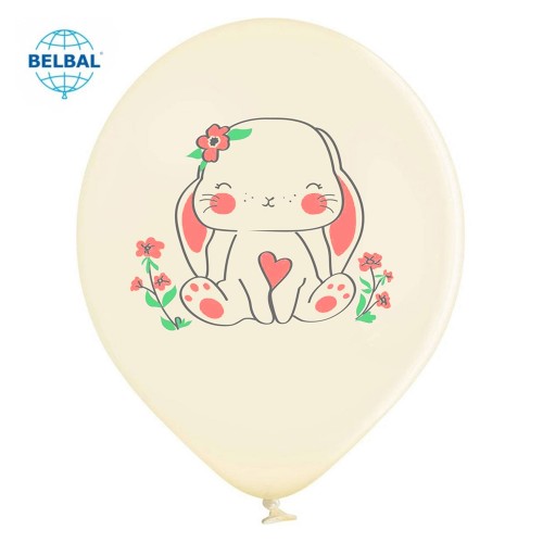 ММ 12" (30см) Милый кролик (25 шт 1ст 3цв) BelBal ММ 12" (30см) Милый кролик (25 шт 1ст 3цв) BelBal