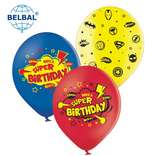 ММ 12" (30см) Super Birthday (25 шт. 2 ст) BelBal ММ 12" (30см) Super Birthday (25 шт. 2 ст) BelBal