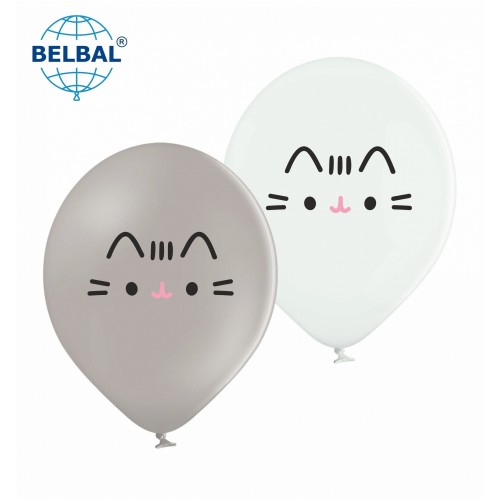ММ 12" (30см) Котик Пушин сірий і білий (25шт) BelBal ММ 12" (30см) Котик Пушин сірий і білий (25шт) BelBal